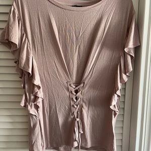 Lace up Express Cotton shirt